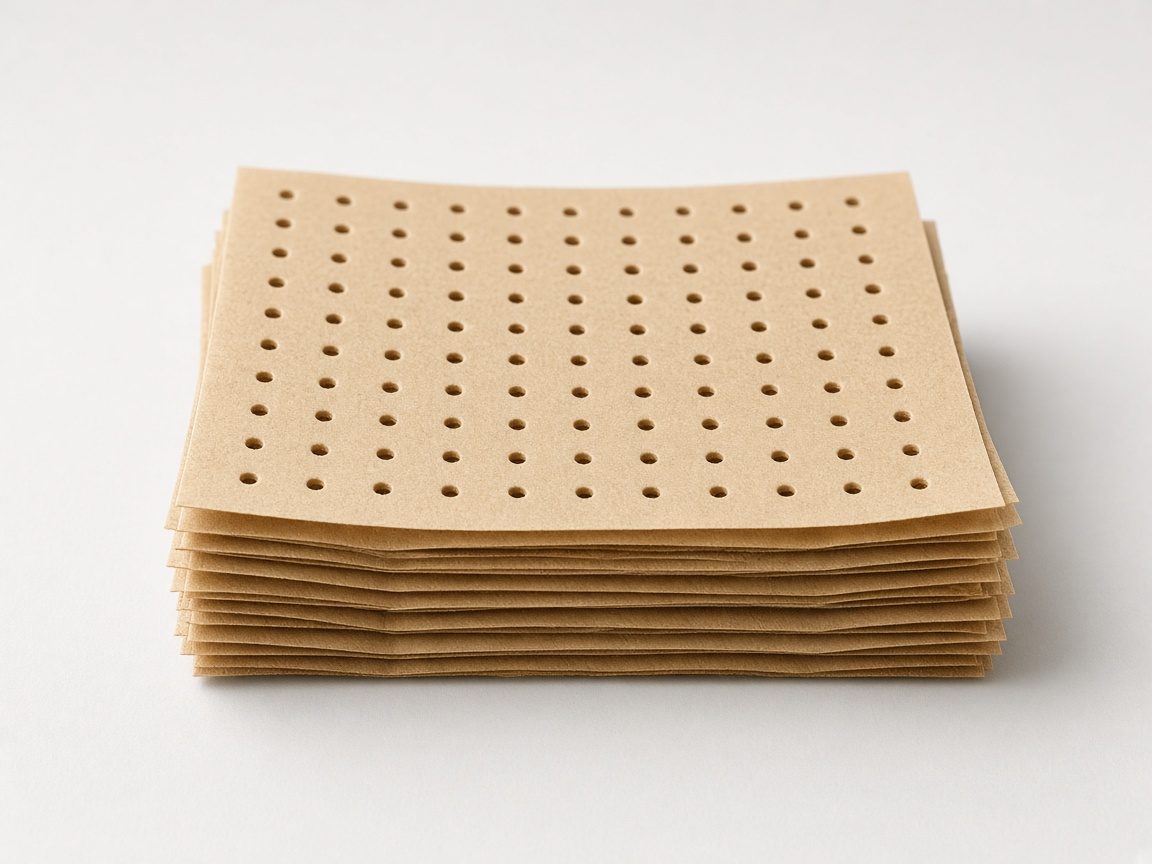 Papier cuisson carré perforé