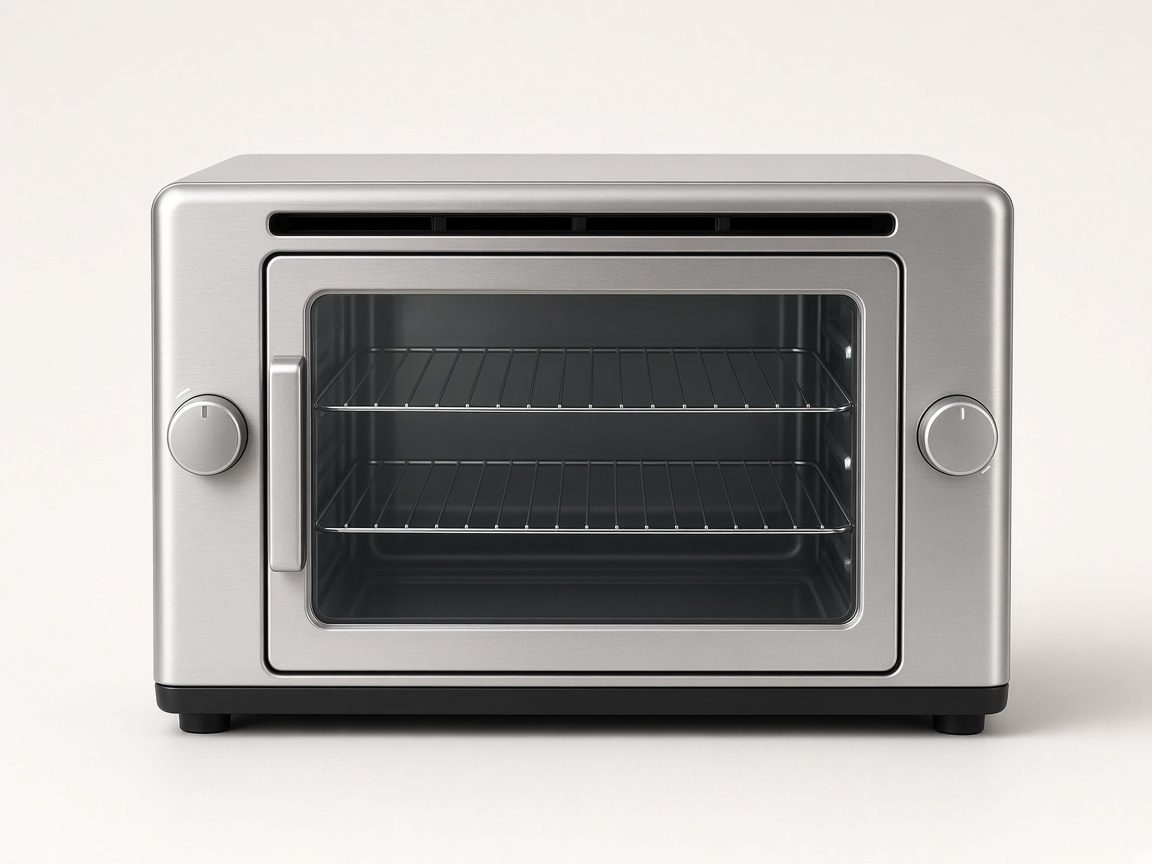 Air fryer four avec porte vitrée, vue produit